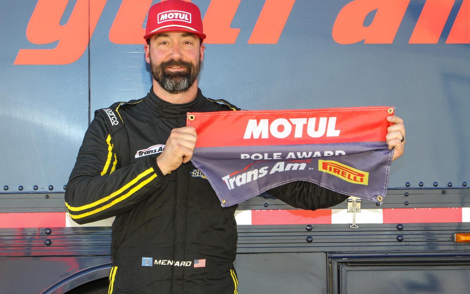 Paul Menard Earns TA Pole for Showtime Motorsports with Record-Breaking Lap Time
